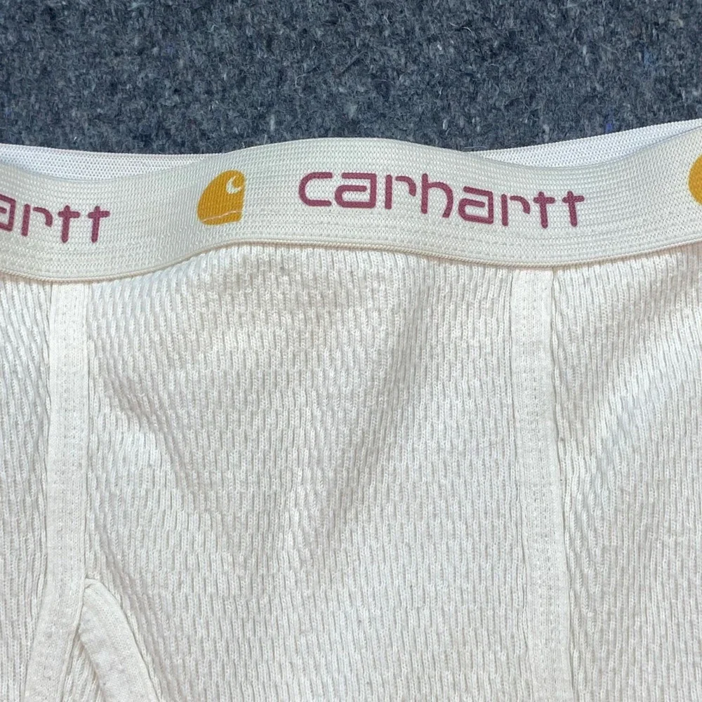 Carhartt Thermal Long Johns Sz 2XL Mens White Waffle Knit Base Layer K57 Pants